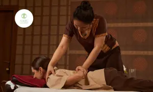 Massaggio thailandese: scopri i benefici di questa antica arte per il benessere. Una terapista esegue un trattamento su una cliente.