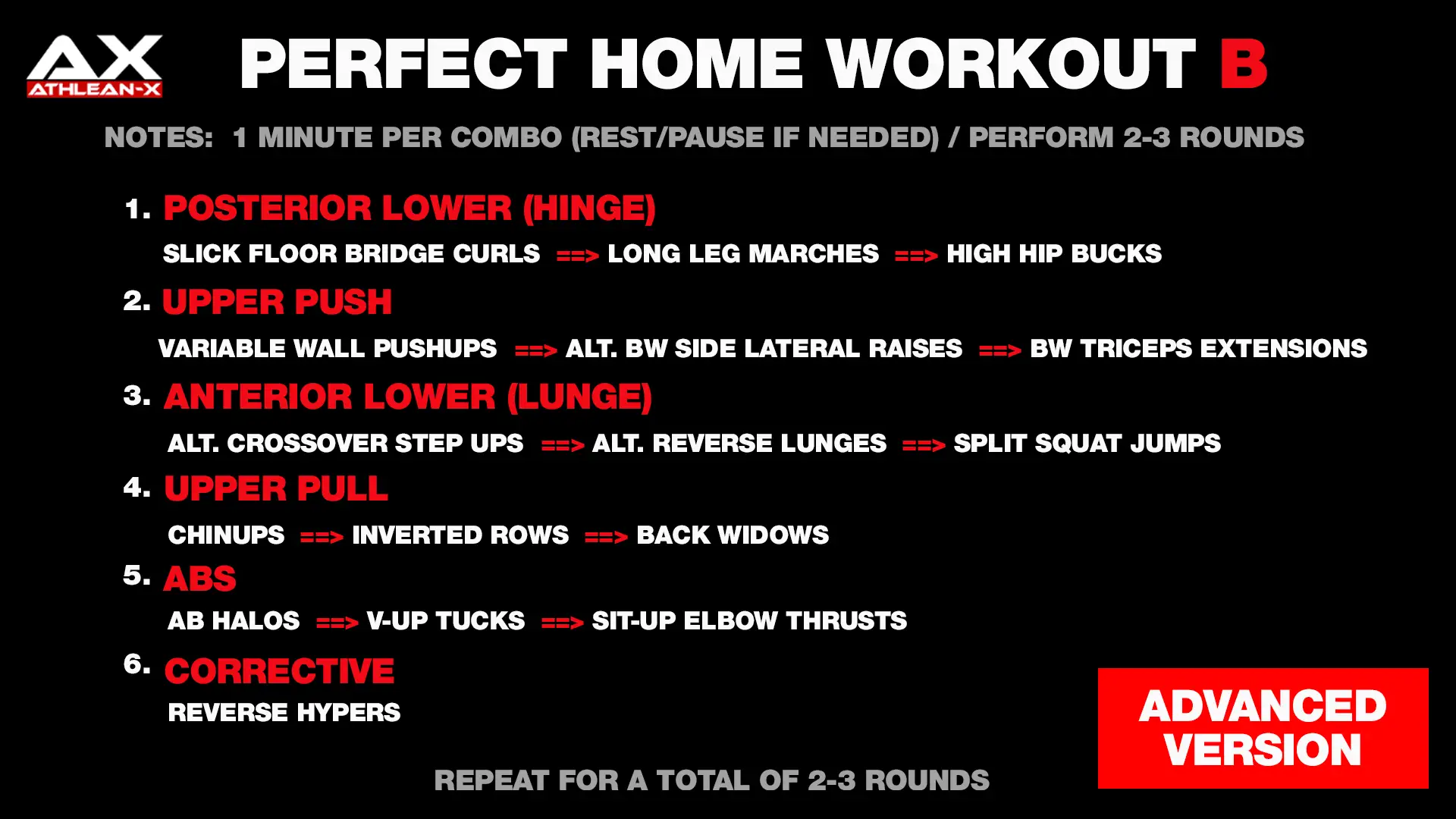 Allenamento a casa: 12 esercizi a corpo libero per un workout completo. Ripeti per 2-3 round.